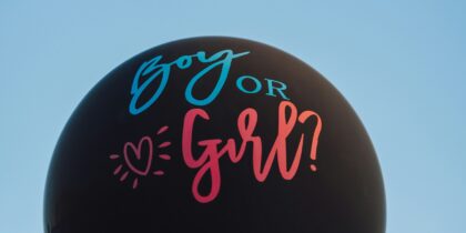 gender reveal party vieren