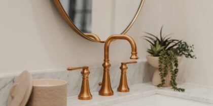 Photo clean bathroom